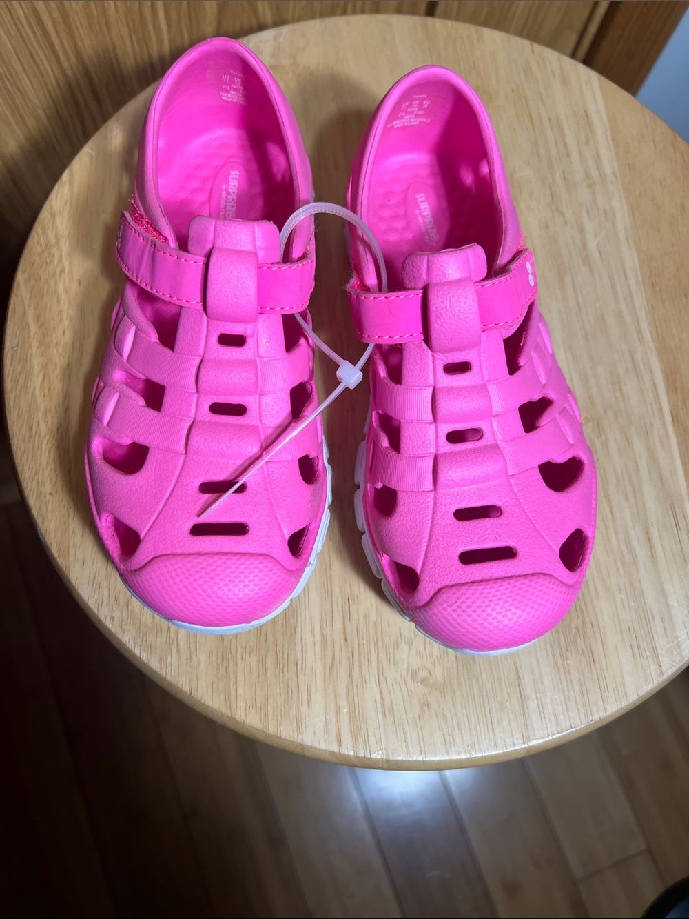 Life Stride Kids Bright Pink Closed-Toe Water Sandals